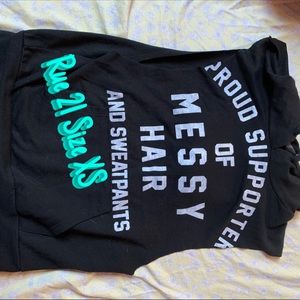 Graphic Sleeveless Hoodie